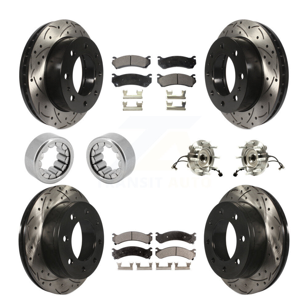Transit Auto KBB-111388 Wheel Bearing and Hub Assembly for 2001-2007 Chevrolet Silverado 1500 HD Classic, GMC Sierra 1500 HD Classic, Chevrolet Silverado 1500 HD & more - Front and Rear product image
