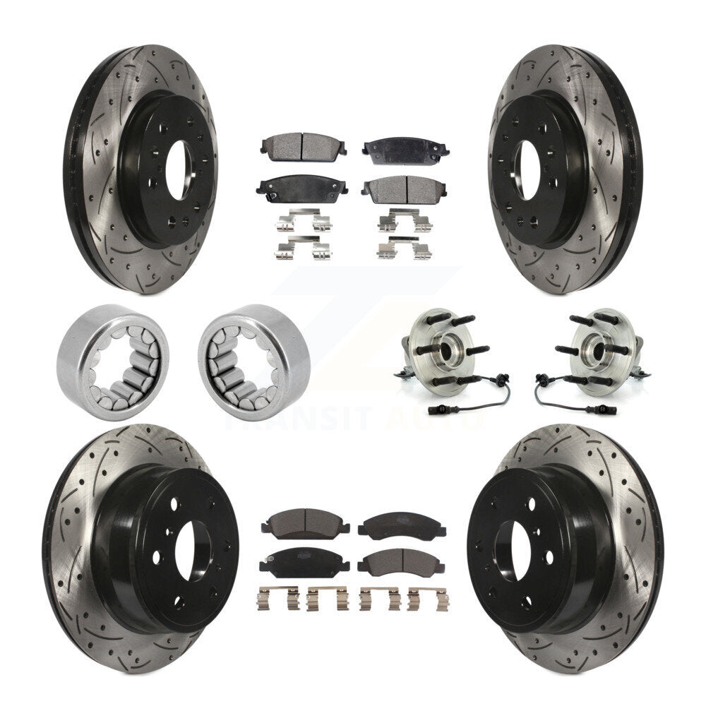 Transit Auto KBB-111389 Wheel Bearing and Hub Assembly for 2007 Chevrolet Silverado 1500, GMC Sierra 1500 - Front and Rear product image