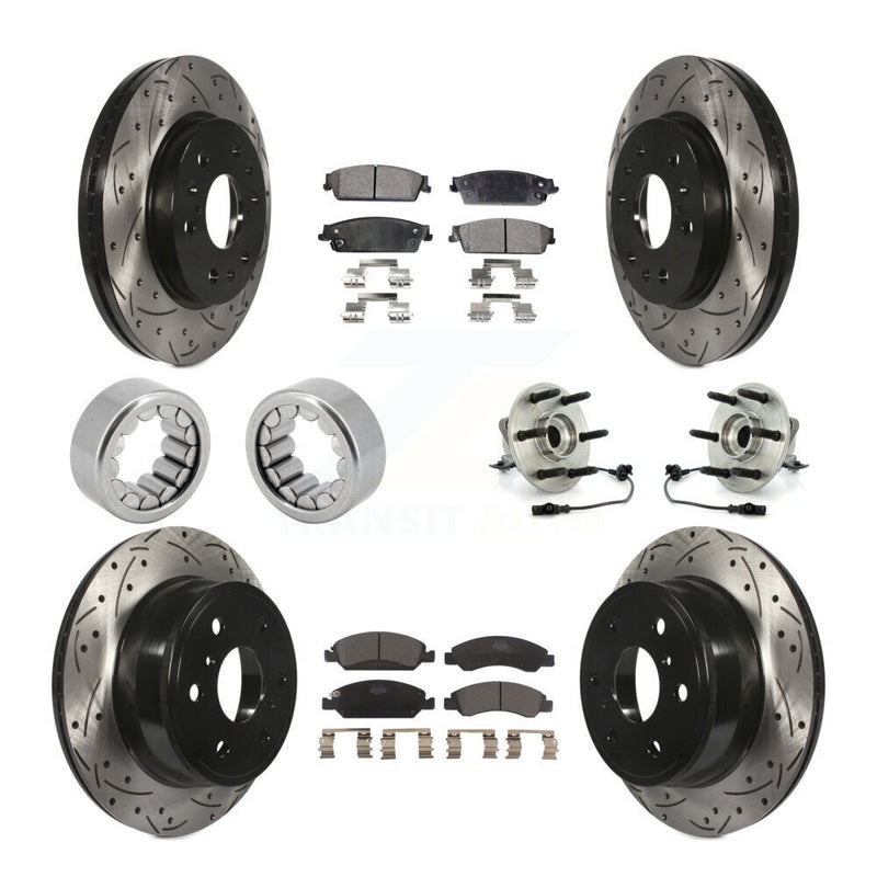 Transit Auto KBB-111389 Wheel Bearing and Hub Assembly for 2007 Chevrolet Silverado 1500, GMC Sierra 1500 - Front and Rear product image