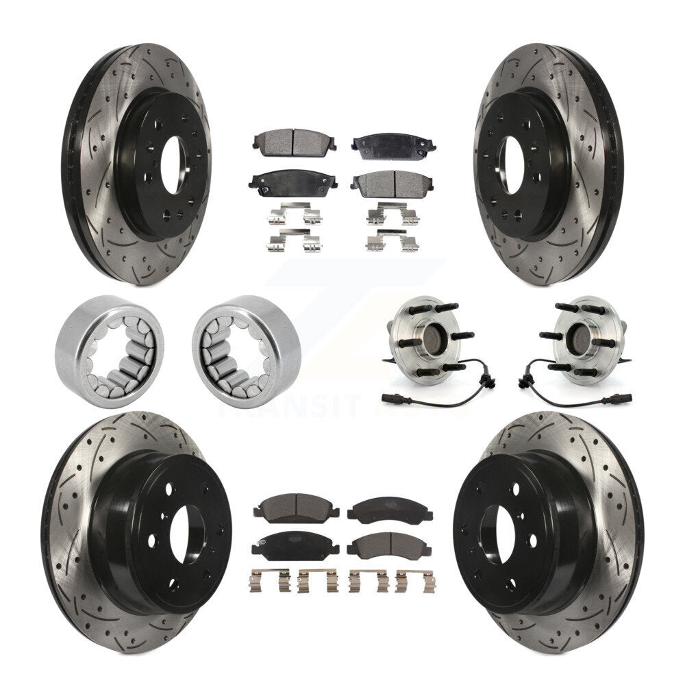 Transit Auto KBB-111390 Wheel Bearing and Hub Assembly for 2007 Chevrolet Silverado 1500, GMC Sierra 1500 - Front and Rear product image