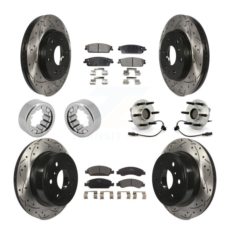 Transit Auto KBB-111390 Wheel Bearing and Hub Assembly for 2007 Chevrolet Silverado 1500, GMC Sierra 1500 - Front and Rear product image
