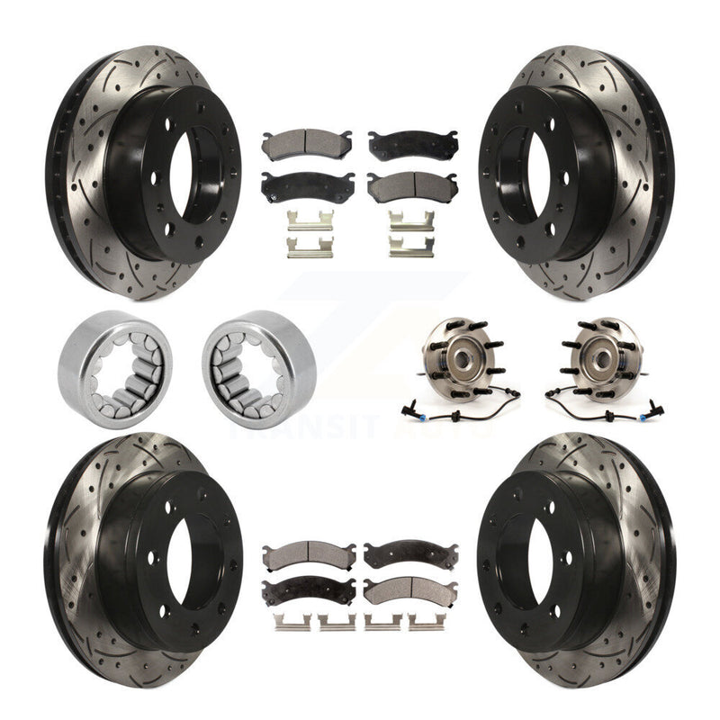 Transit Auto KBB-111392 Wheel Bearing and Hub Assembly for 2007-2009 Hummer H2, Chevrolet Suburban 2500, GMC Yukon XL 2500 - Front and Rear product image