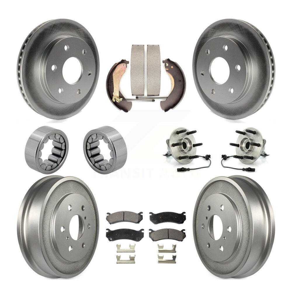 Transit Auto KBB-111414 Wheel Bearing and Hub Assembly for 2007 Chevrolet Silverado 1500 - Front and Rear product image