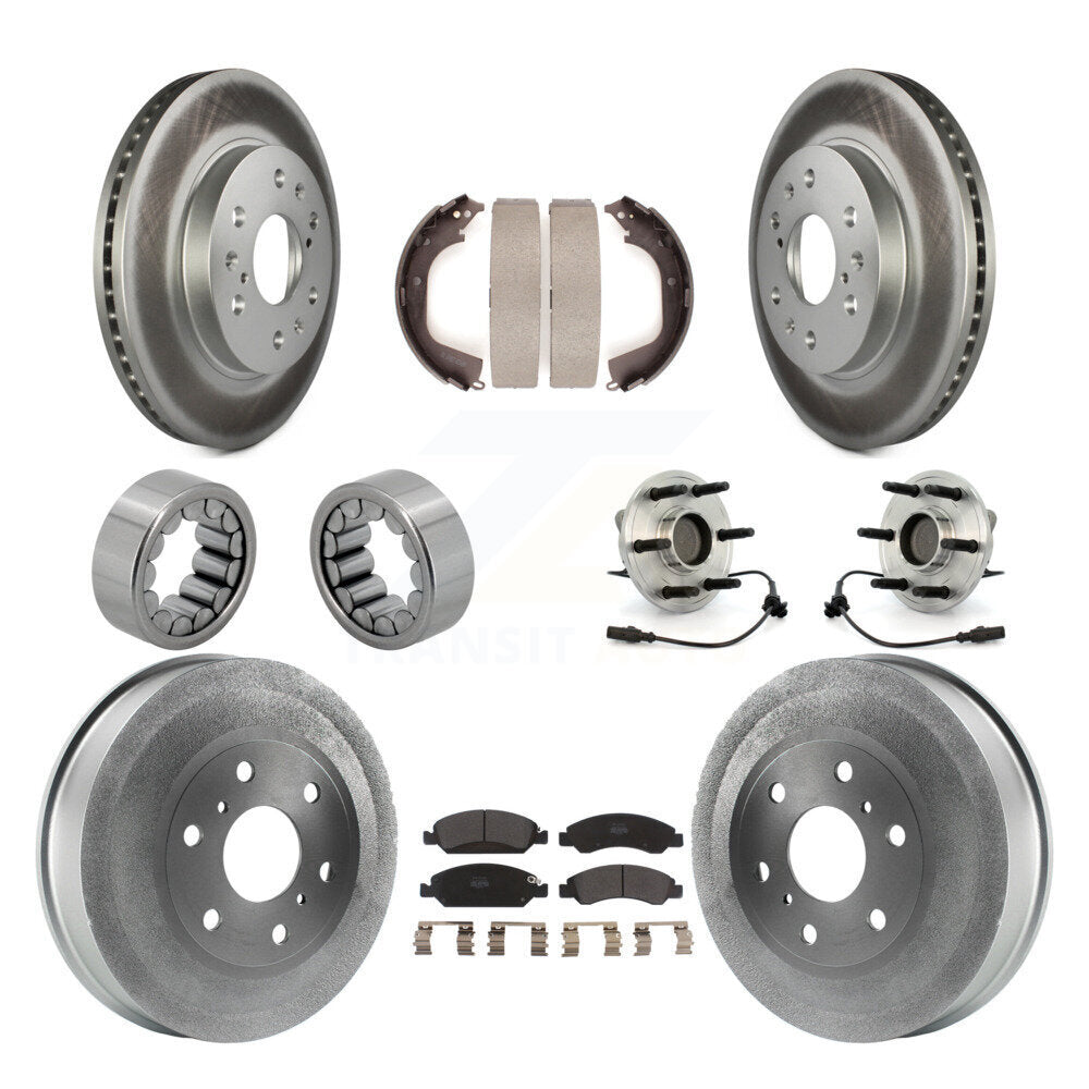 Transit Auto KBB-111424 Wheel Bearing and Hub Assembly for 2010-2013 Chevrolet Silverado 1500, GMC Sierra 1500 - Front and Rear product image