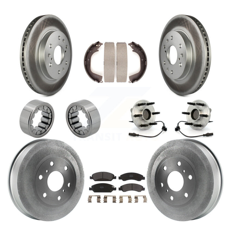 Transit Auto KBB-111424 Wheel Bearing and Hub Assembly for 2010-2013 Chevrolet Silverado 1500, GMC Sierra 1500 - Front and Rear product image