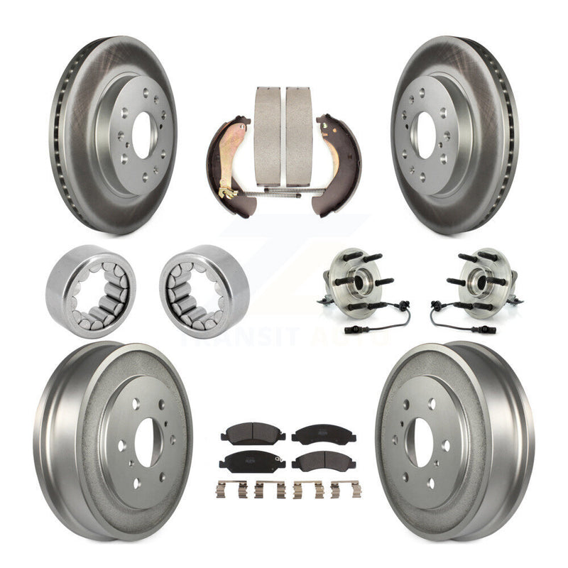 Transit Auto KBB-111437 Wheel Bearing and Hub Assembly for 2007 Chevrolet Silverado 1500, GMC Sierra 1500 - Front and Rear product image