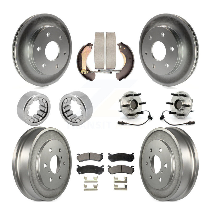 Transit Auto KBB-111438 Wheel Bearing and Hub Assembly for 2007 Chevrolet Silverado 1500 - Front and Rear product image