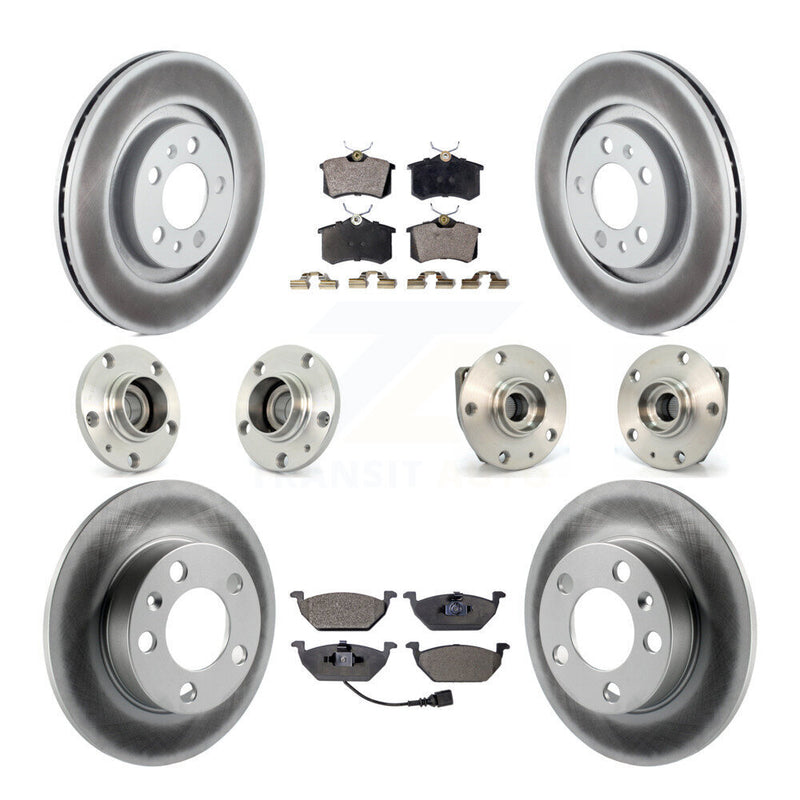 Transit Auto KBB-111452 Wheel Bearing and Hub Assembly for 2007-2010 Volkswagen Golf City - Front and Rear product image