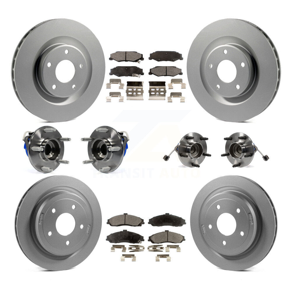 Transit Auto KBB-111456 Wheel Bearing and Hub Assembly for 2004-2008 Cadillac XLR, Chevrolet Corvette - Front and Rear product image