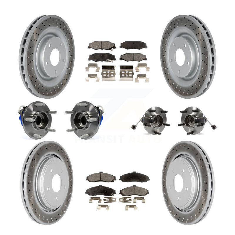 Transit Auto KBB-111458 Wheel Bearing and Hub Assembly for 2005-2008 Cadillac XLR, Chevrolet Corvette - Front and Rear product image