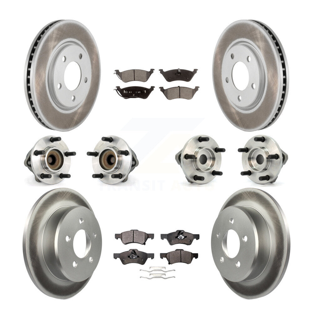 Transit Auto KBB-111462 Wheel Bearing and Hub Assembly for 2001-2007 Dodge Grand Caravan, Chrysler Town & Country, Dodge Caravan - Front and Rear product image