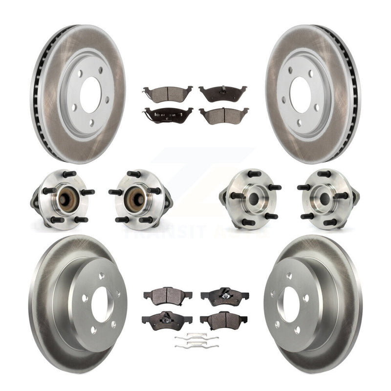 Transit Auto KBB-111462 Wheel Bearing and Hub Assembly for 2001-2007 Dodge Grand Caravan, Chrysler Town & Country, Dodge Caravan - Front and Rear product image