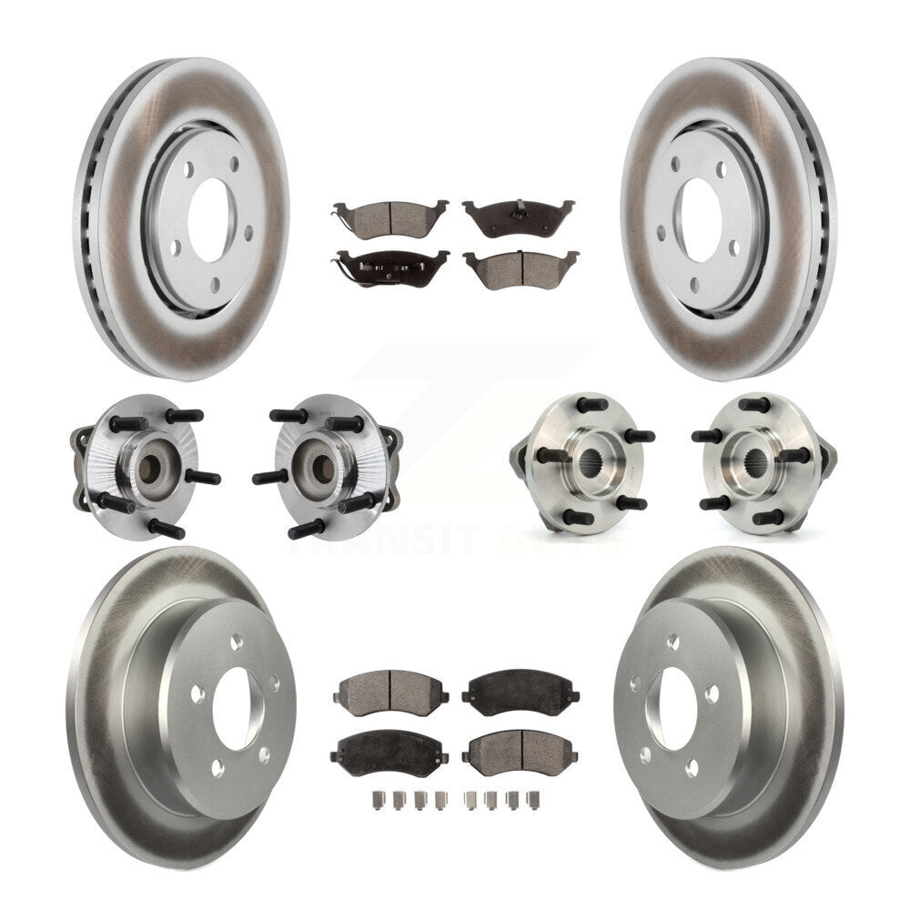 Transit Auto KBB-111463 Wheel Bearing and Hub Assembly for 2001-2007 Dodge Caravan, Dodge Grand Caravan, Chrysler Town & Country - Front and Rear product image