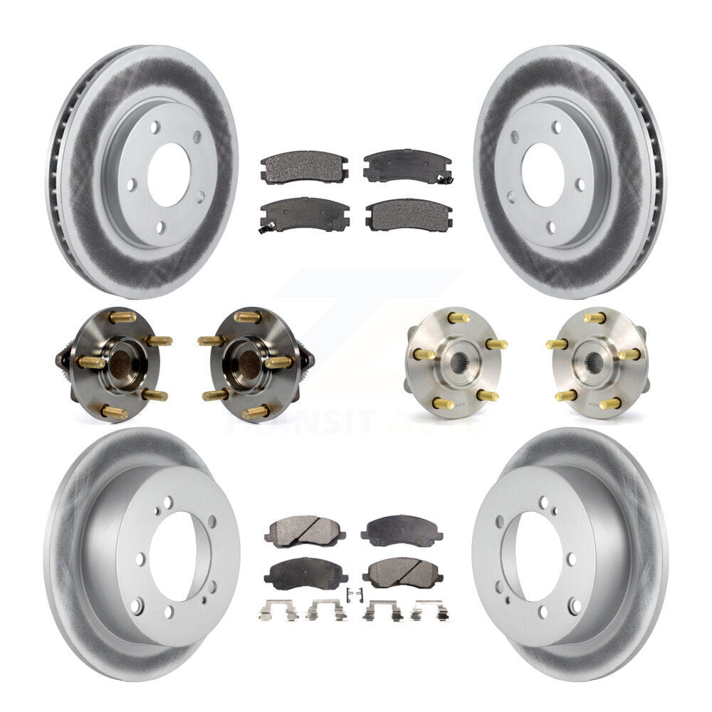 Transit Auto KBB-111489 Wheel Bearing and Hub Assembly for 2005 Mitsubishi Eclipse - Front and Rear product image