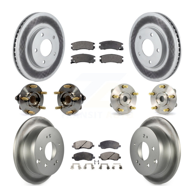 Transit Auto KBB-111490 Wheel Bearing and Hub Assembly for 2004-2009 Mitsubishi Galant - Front and Rear product image