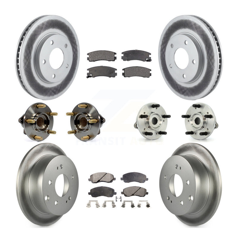 Transit Auto KBB-111492 Wheel Bearing and Hub Assembly for 2010-2012 Mitsubishi Galant - Front and Rear product image