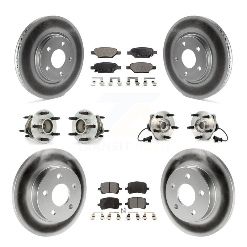 Transit Auto KBB-111496 Wheel Bearing and Hub Assembly for 2004-2012 Chevrolet Malibu, Pontiac G6, Saturn Aura - Front and Rear product image