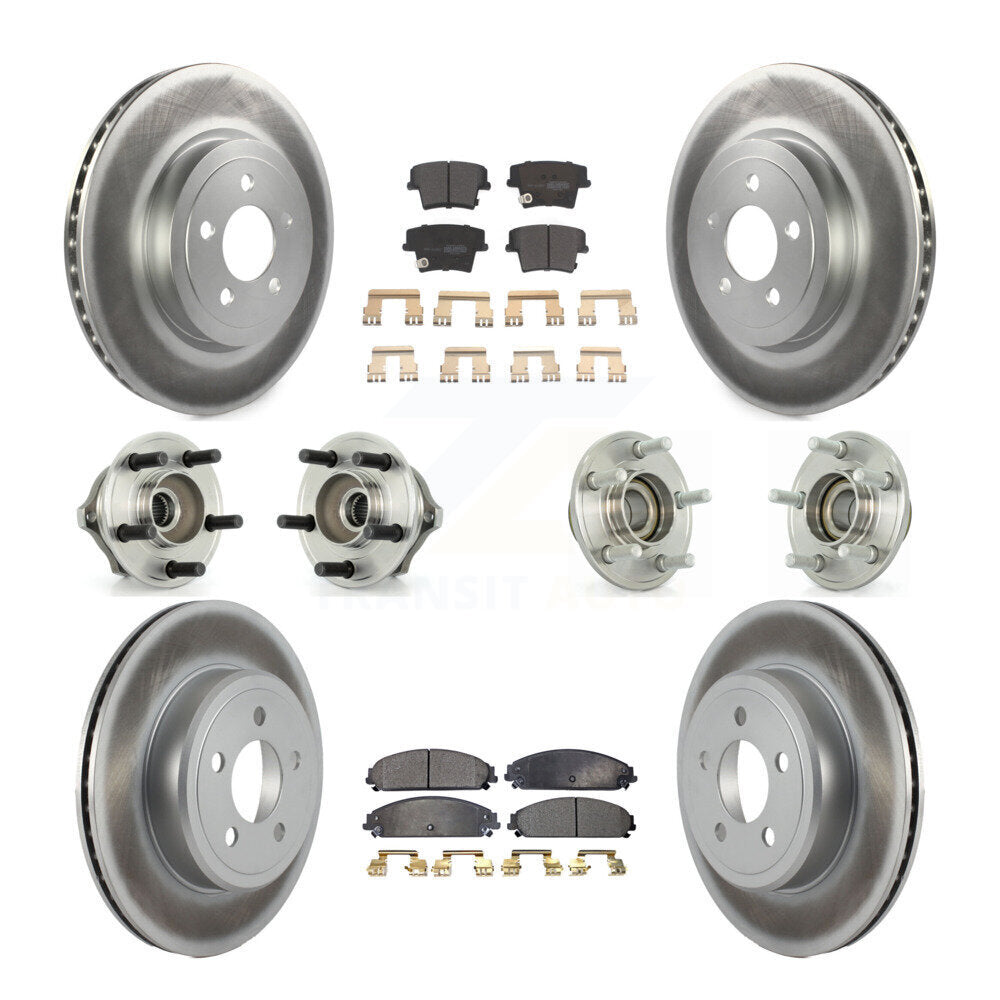 Transit Auto KBB-111509 Wheel Bearing and Hub Assembly for 2005-2009 Chrysler 300, Dodge Charger, Dodge Magnum - Front and Rear product image