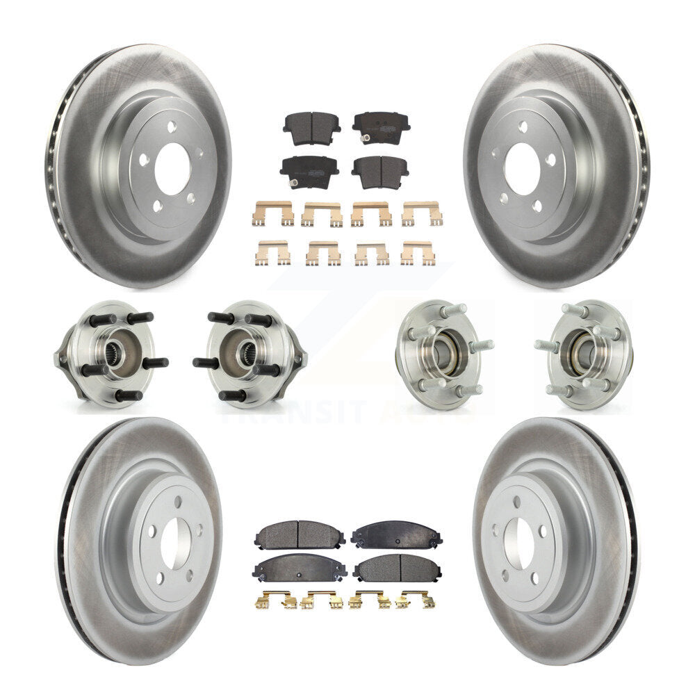 Transit Auto KBB-111510 Wheel Bearing and Hub Assembly for 2006-2008 Dodge Charger - Front and Rear product image