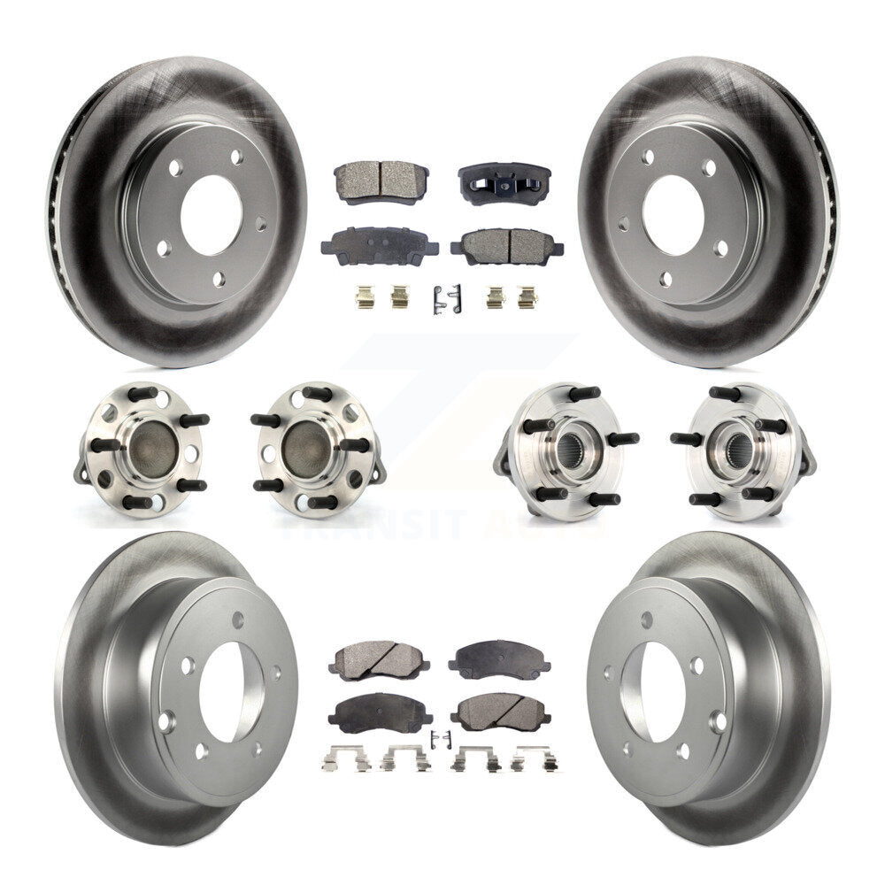 Transit Auto KBB-111554 Wheel Bearing and Hub Assembly for 2009 Dodge Caliber - Front and Rear product image