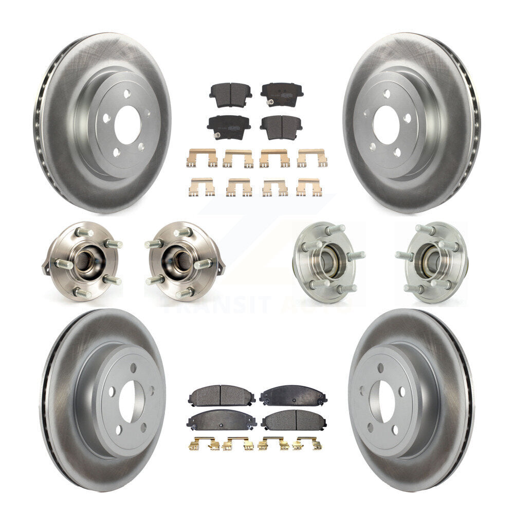 Transit Auto KBB-111599 Wheel Bearing and Hub Assembly for 2009-2014 Chrysler 300, Dodge Challenger, Dodge Charger - Front and Rear product image