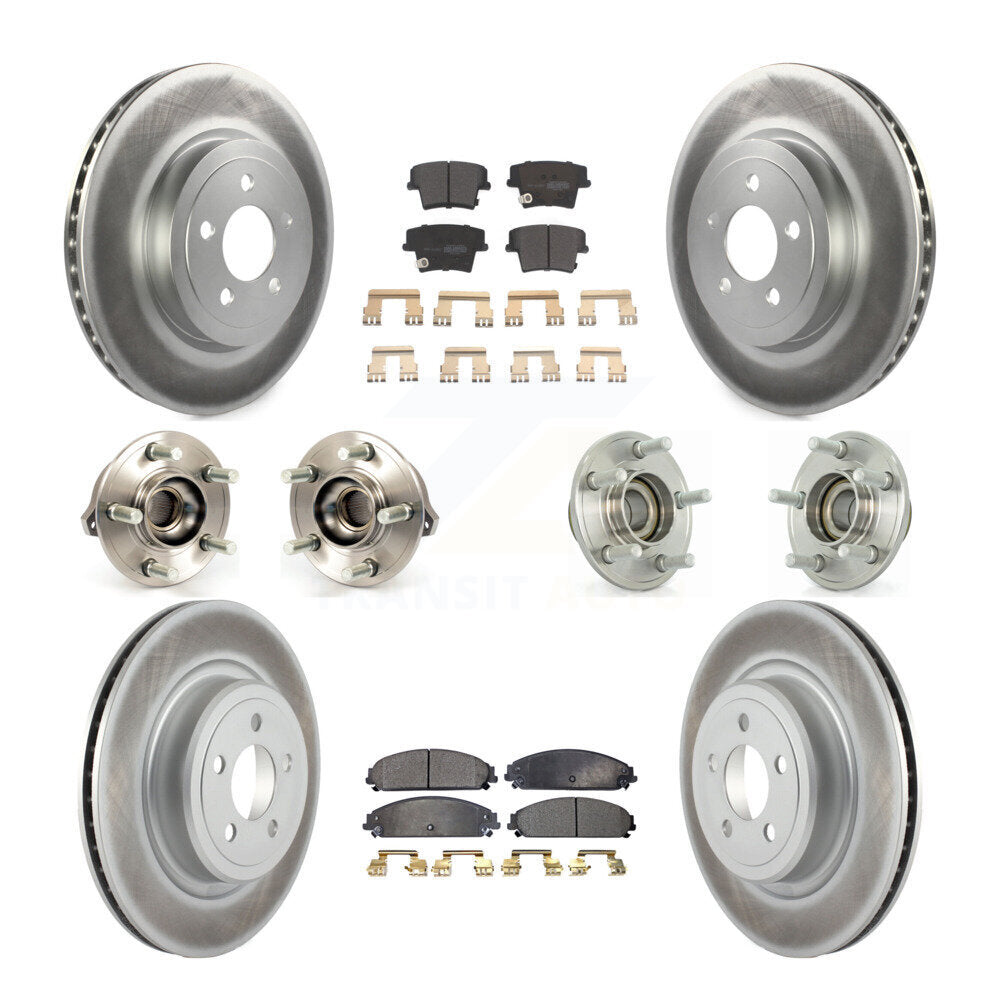 Transit Auto KBB-111600 Wheel Bearing and Hub Assembly for 2010-2011 Dodge Charger - Front and Rear product image
