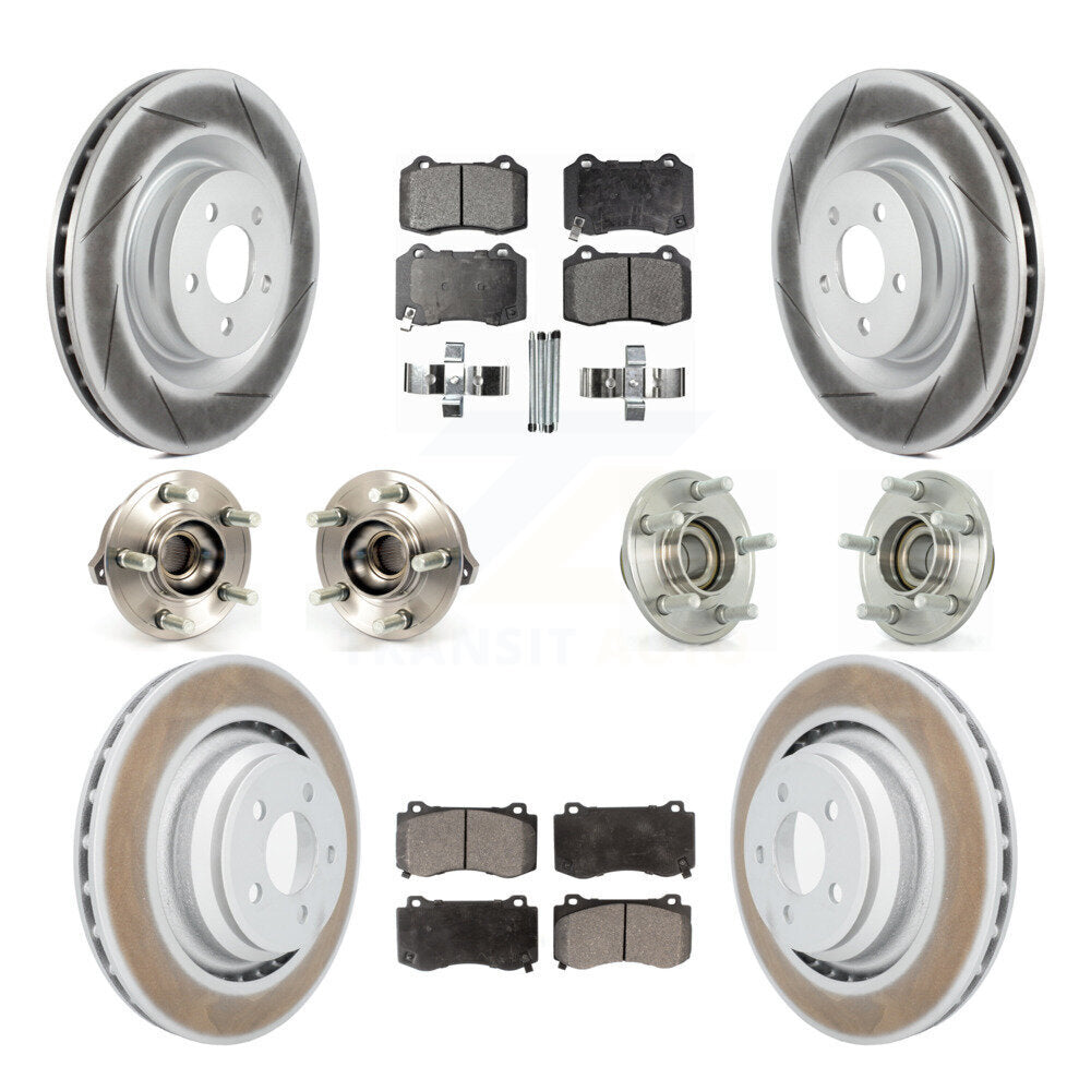 Transit Auto KBB-111601 Wheel Bearing and Hub Assembly for 2008-2014 Chrysler 300, Dodge Challenger, Dodge Charger - Front and Rear product image