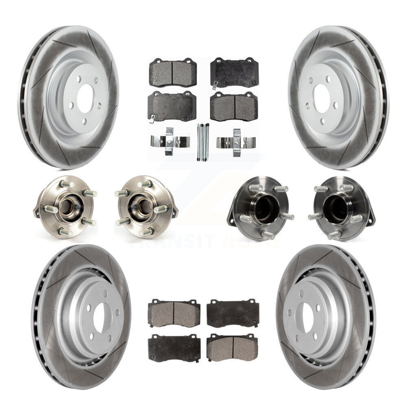 Transit Auto KBB-111612 Wheel Bearing and Hub Assembly for 2012-2014 Chrysler 300, Dodge Challenger, Dodge Charger - Front and Rear product image