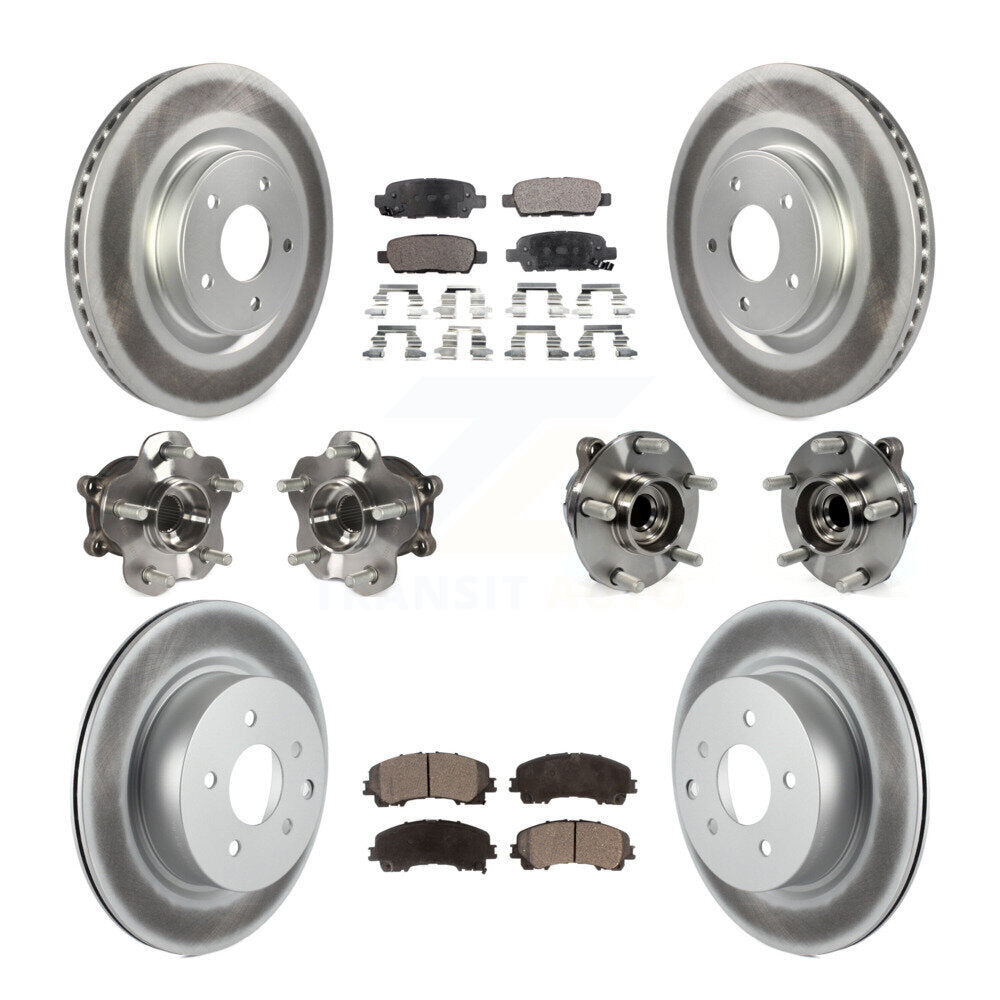 Transit Auto KBB-111633 Wheel Bearing and Hub Assembly for 2016-2017 INFINITI QX50 - Front and Rear product image