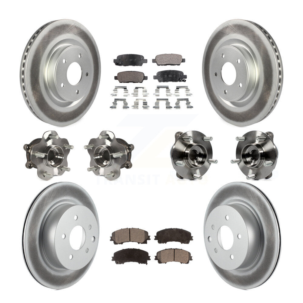 Transit Auto KBB-111638 Wheel Bearing and Hub Assembly for 2016-2017 INFINITI QX50 - Front and Rear product image