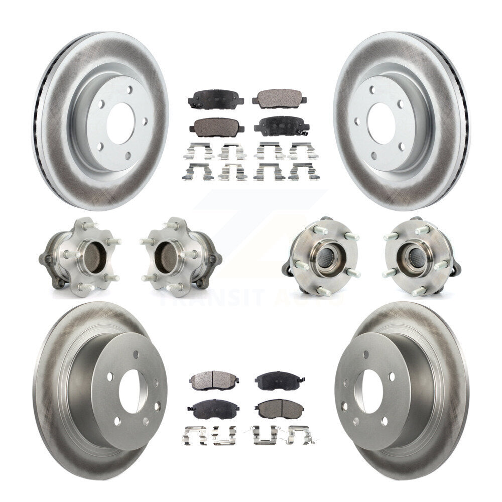 Transit Auto KBB-111643 Wheel Bearing and Hub Assembly for 2007-2013 Nissan Altima - Front and Rear product image