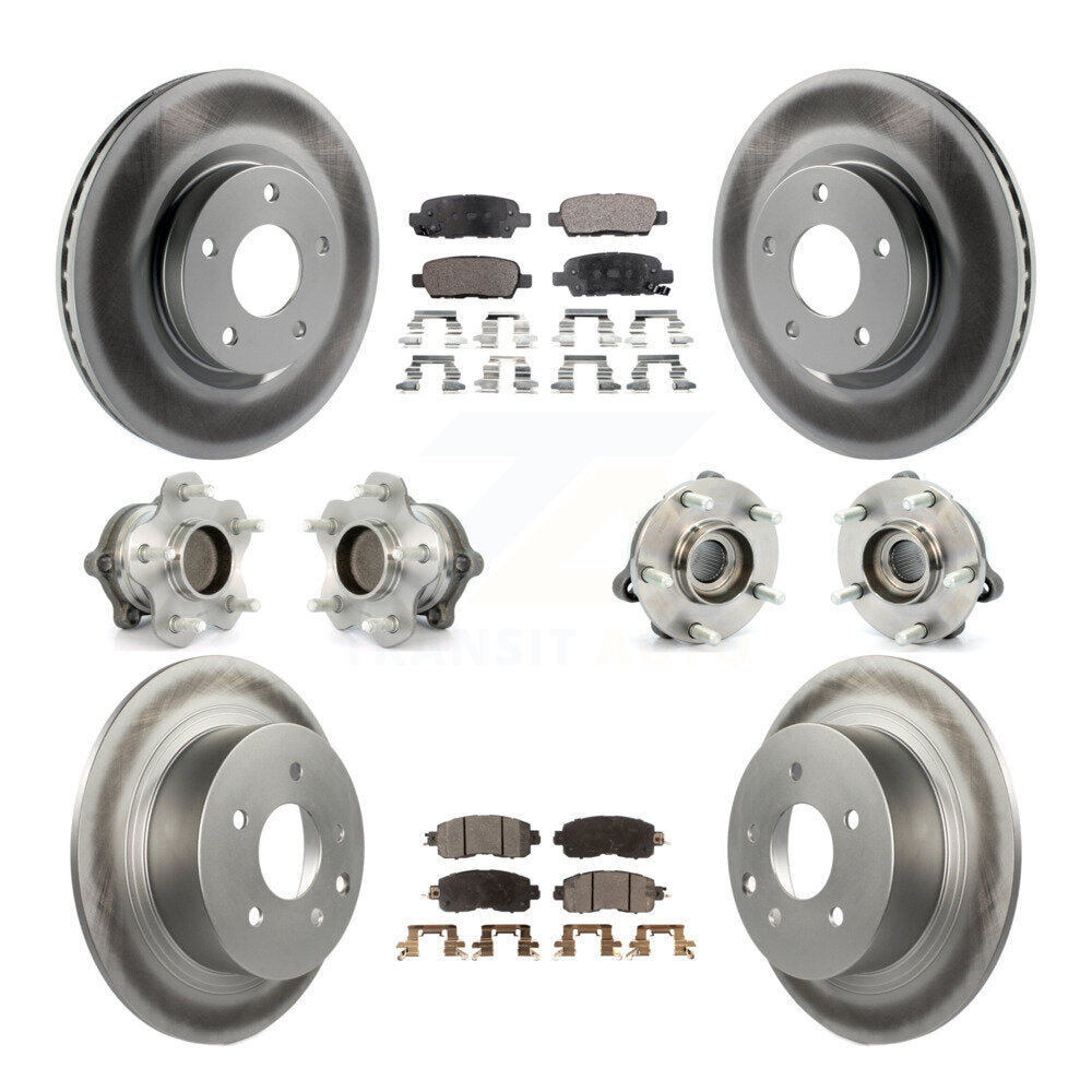 Transit Auto KBB-111647 Wheel Bearing and Hub Assembly for 2013-2018 Nissan Altima - Front and Rear product image