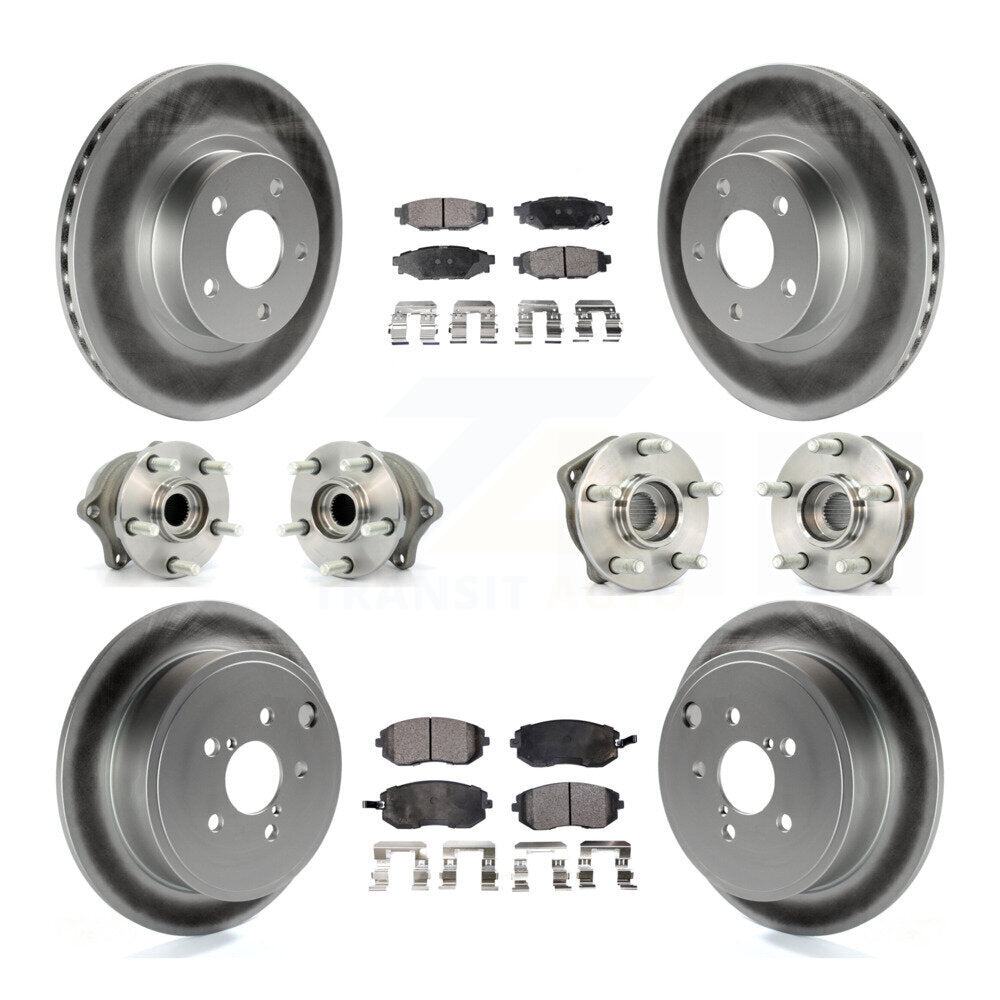 Transit Auto KBB-111651 Wheel Bearing and Hub Assembly for 2008-2010 Subaru Impreza - Front and Rear product image