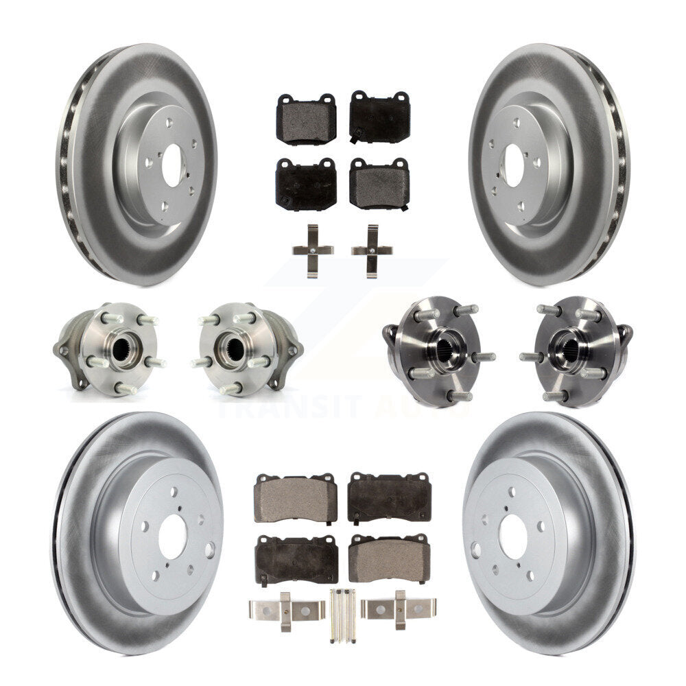 Transit Auto KBB-111654 Wheel Bearing and Hub Assembly for 2012-2014 Subaru Impreza, Subaru WRX STI - Front and Rear product image