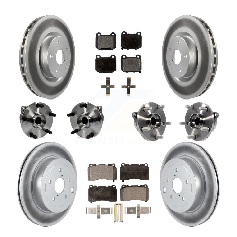 Transit Auto KBB-111656 Wheel Bearing and Hub Assembly for 2008-2017 Subaru WRX STI, Subaru Impreza - Front and Rear product image