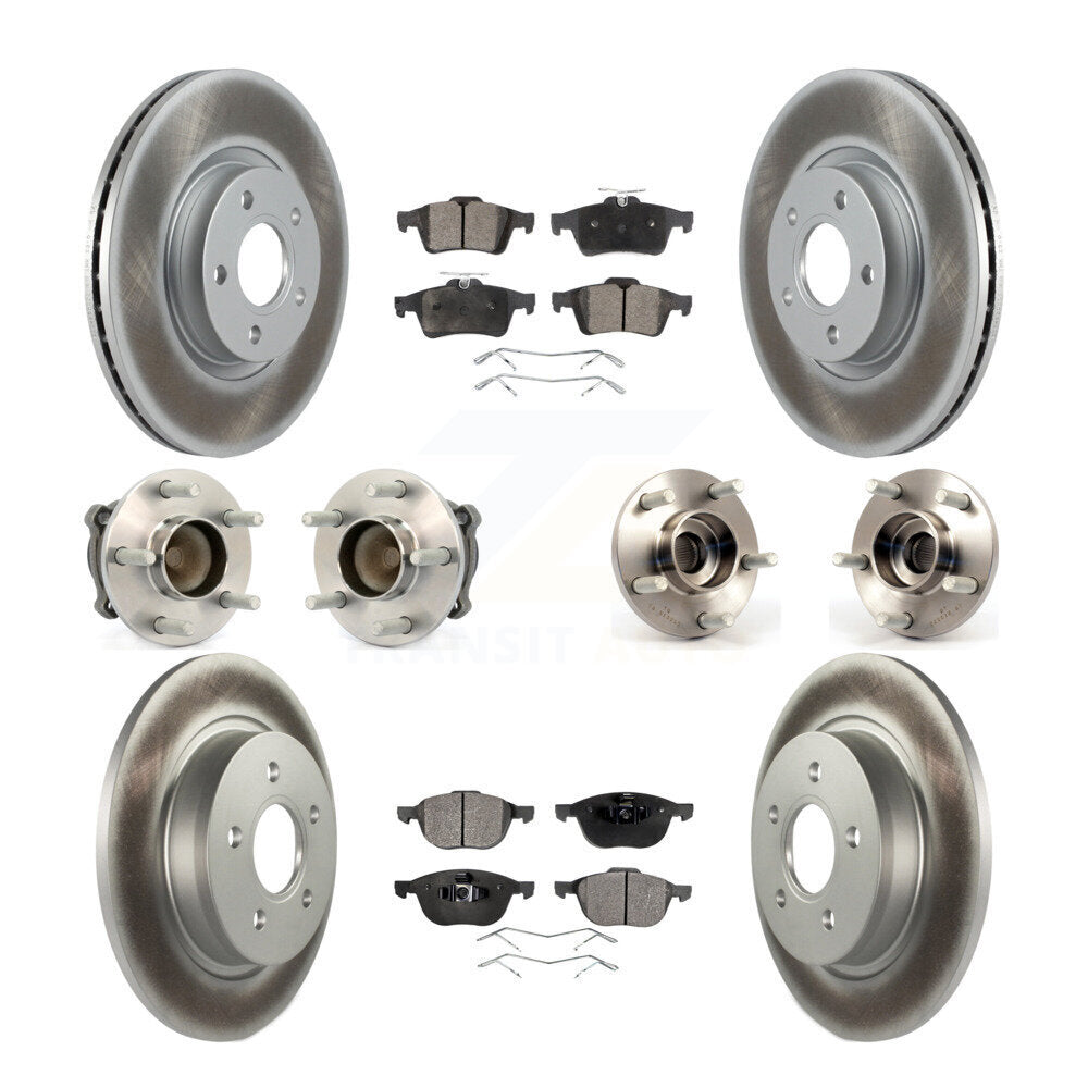 Transit Auto KBB-111662 Wheel Bearing and Hub Assembly for 2004-2013 Volvo S40, Volvo V50, Volvo C30 & more - Front and Rear product image