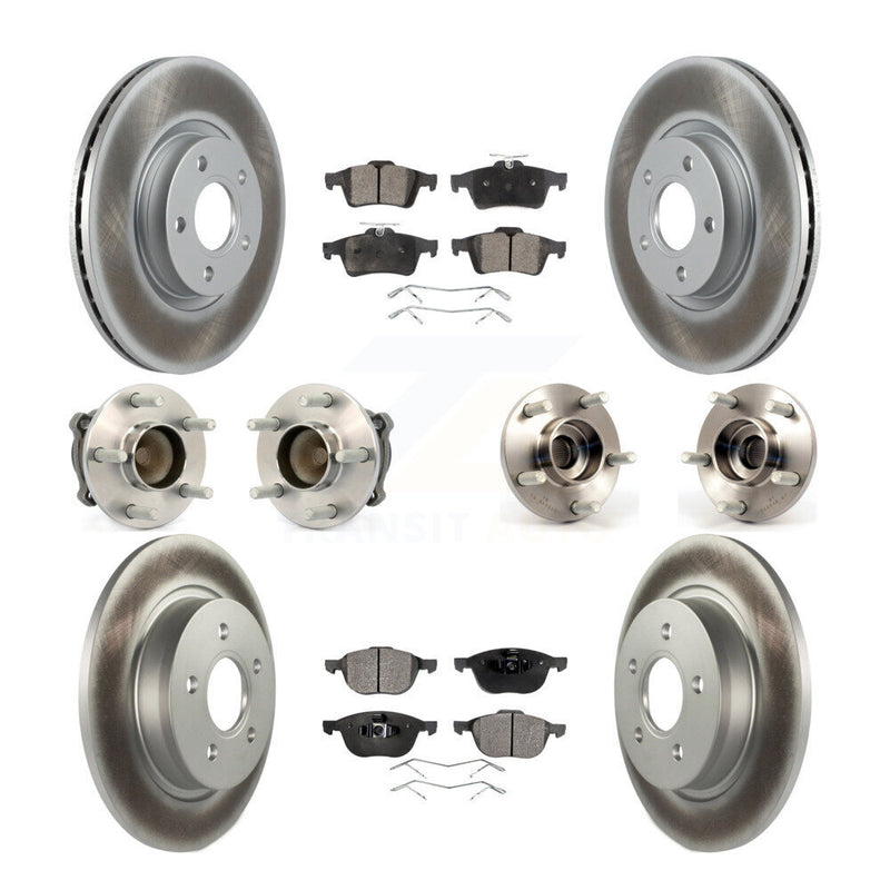 Transit Auto KBB-111662 Wheel Bearing and Hub Assembly for 2004-2013 Volvo S40, Volvo V50, Volvo C30 & more - Front and Rear product image