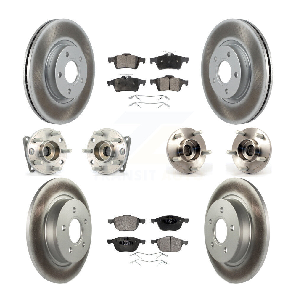 Transit Auto KBB-111663 Wheel Bearing and Hub Assembly for 2005-2010 Volvo S40, Volvo V50 - Front and Rear product image