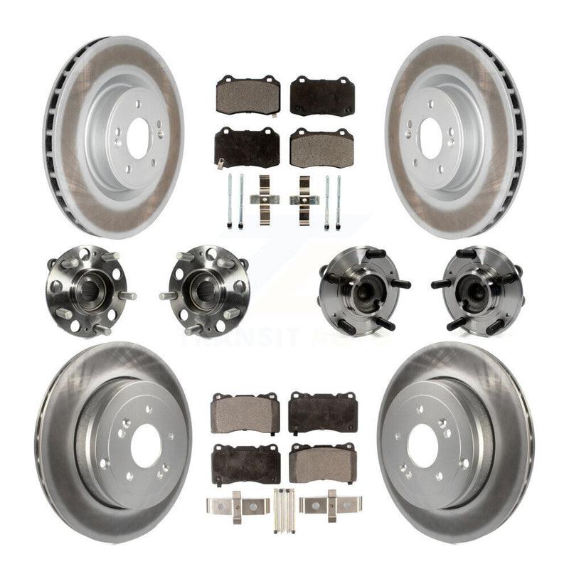 Transit Auto KBB-111666 Wheel Bearing and Hub Assembly for 2010-2016 Hyundai Genesis Coupe - Front and Rear product image