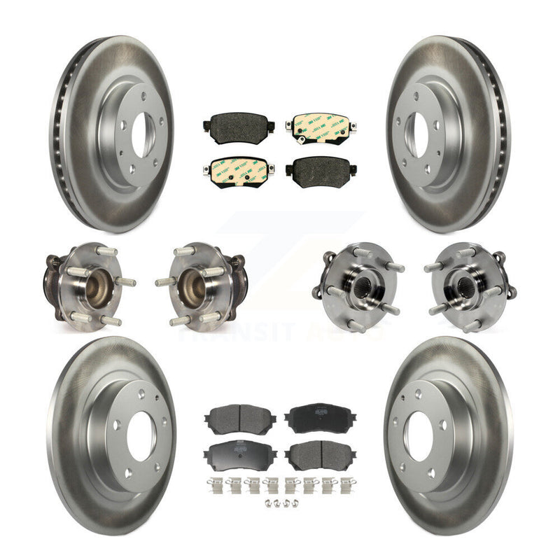Transit Auto KBB-111689 Wheel Bearing and Hub Assembly for 2016-2018 Mazda 6 - Front and Rear product image