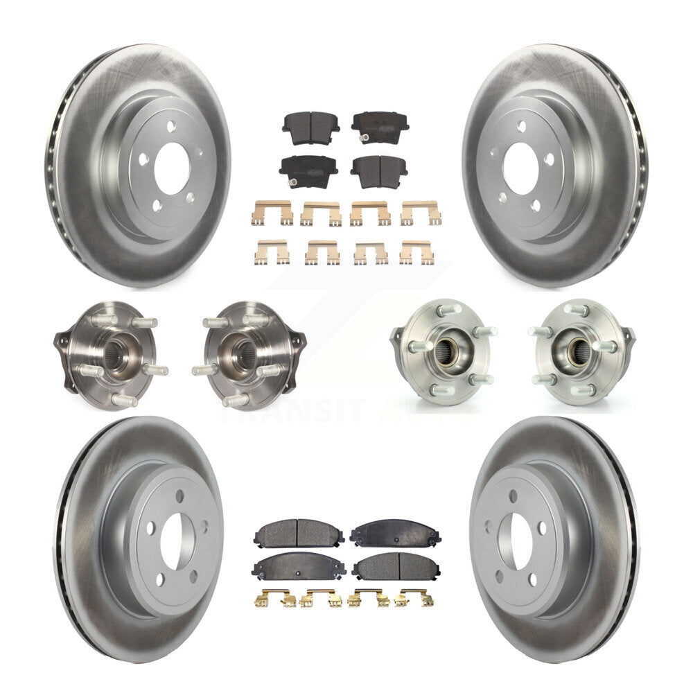 Transit Auto KBB-111722 Wheel Bearing and Hub Assembly for 2015-2023 Dodge Charger, Dodge Challenger, Chrysler 300 - Front and Rear product image