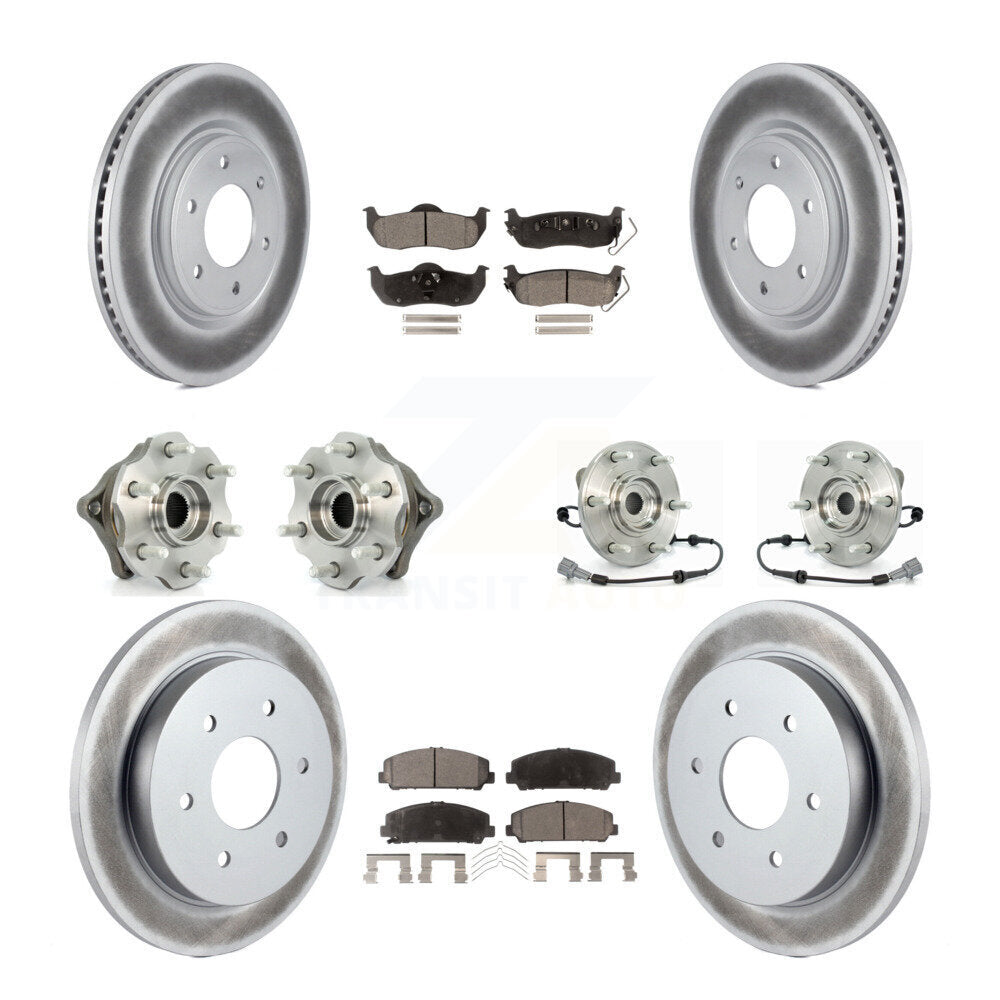 Transit Auto KBB-111750 Wheel Bearing and Hub Assembly for 2008 Nissan Armada - Front and Rear product image