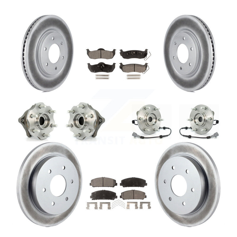 Transit Auto KBB-111750 Wheel Bearing and Hub Assembly for 2008 Nissan Armada - Front and Rear product image