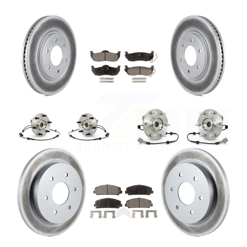 Transit Auto KBB-111752 Wheel Bearing and Hub Assembly for 2008-2012 Nissan Armada, INFINITI QX56 - Front and Rear product image