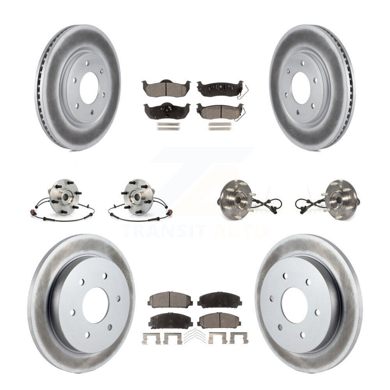 Transit Auto KBB-111753 Wheel Bearing and Hub Assembly for 2012-2015 Nissan Armada - Front and Rear product image