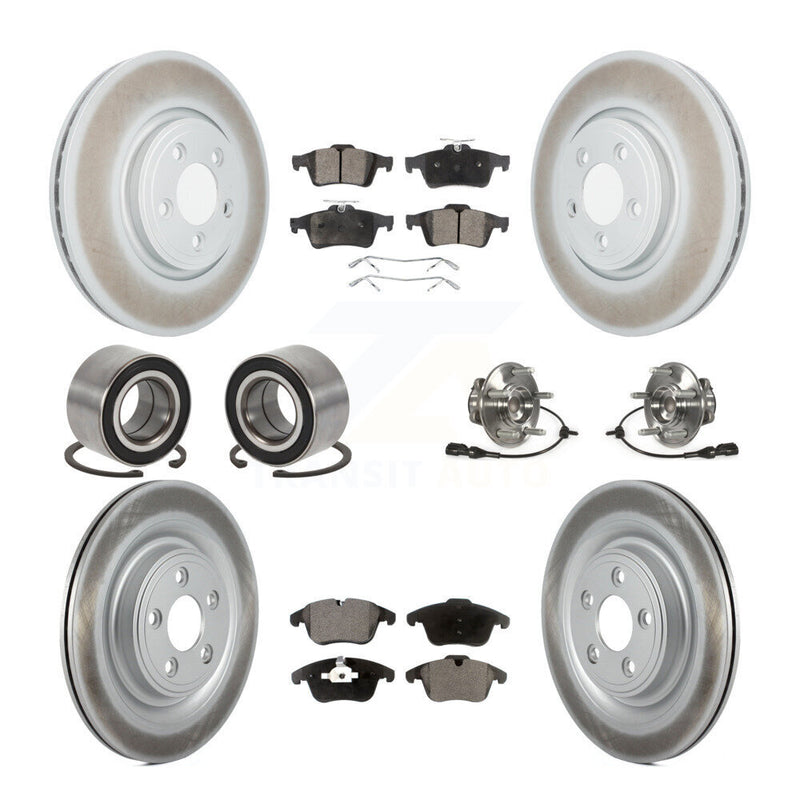 Transit Auto KBB-111763 Wheel Bearing and Hub Assembly for 2009-2013 Jaguar XF - Front and Rear product image