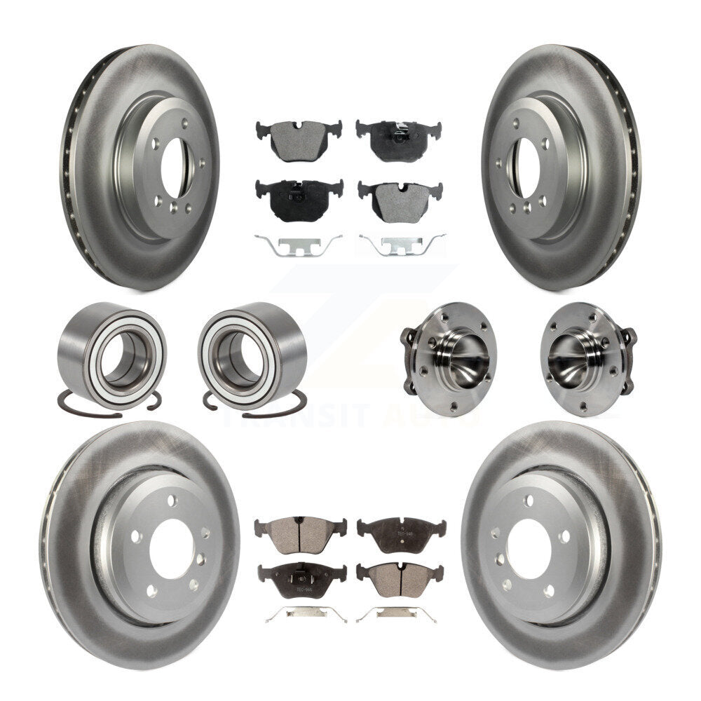 Transit Auto KBB-111766 Wheel Bearing and Hub Assembly for 2006 BMW 330Ci - Front and Rear product image