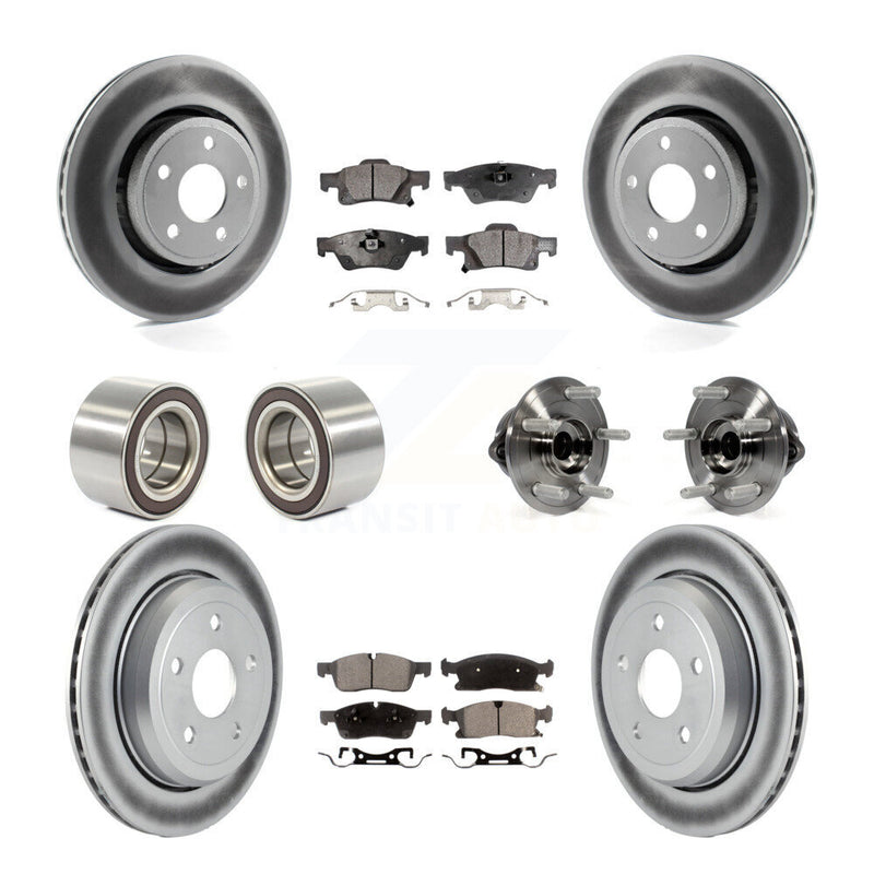 Transit Auto KBB-111772 Wheel Bearing and Hub Assembly for 2022 Jeep Grand Cherokee WK - Front and Rear product image