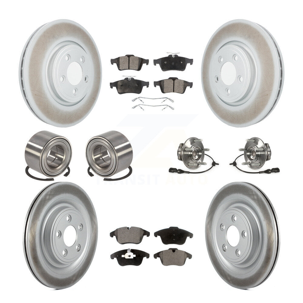 Transit Auto KBB-111774 Wheel Bearing and Hub Assembly for 2007-2009 Jaguar S-Type, Jaguar XJ8 - Front and Rear product image