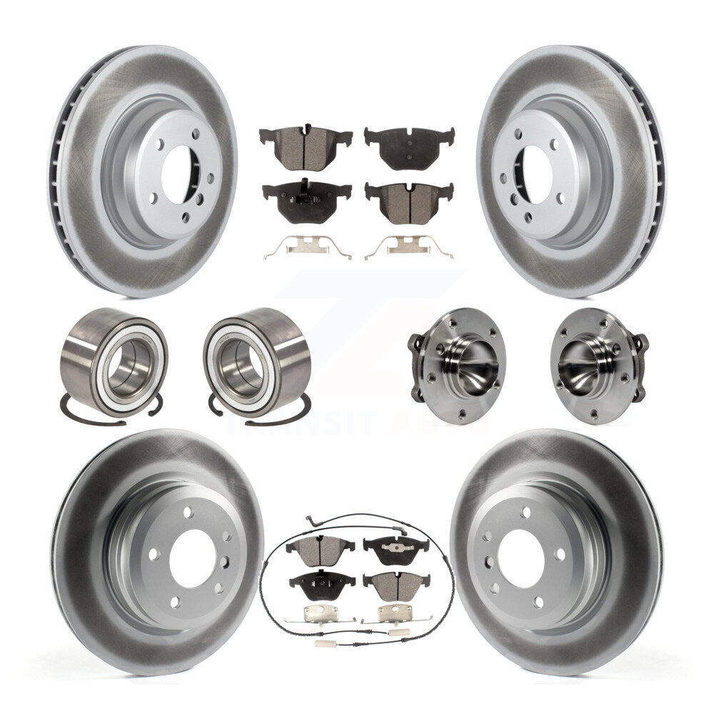 Transit Auto KBB-111776 Wheel Bearing and Hub Assembly for 2007-2013 BMW 335i, BMW 335is, BMW 335d - Front and Rear product image